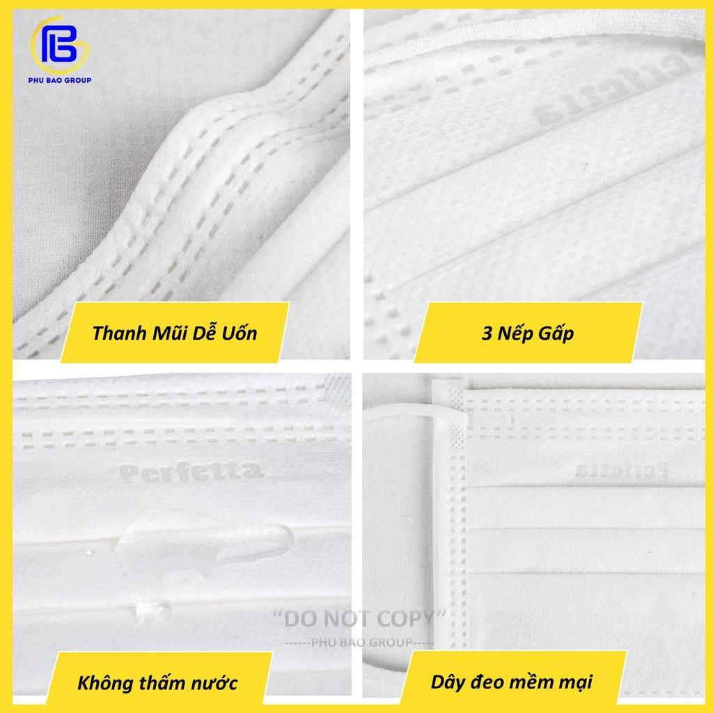 - Khẩu Trang Y Tế Chất Lượng Cao, Kháng Khuẩn, Chống Bụi Mịn, Màu Trắng, 3 Lớp, Bảo Vệ Tối Ưu -