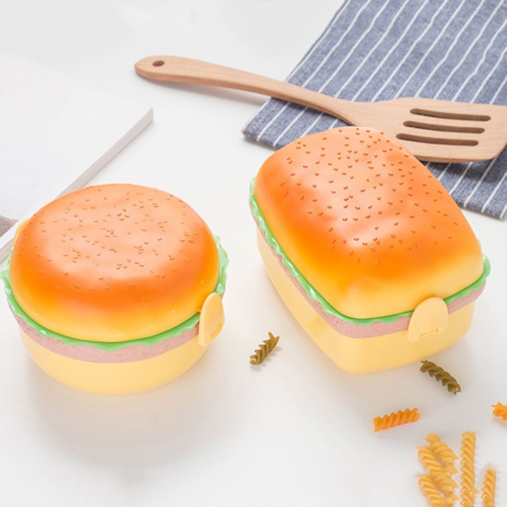Hộp đựng cơm trưa hình bánh Hamburger dễ thương