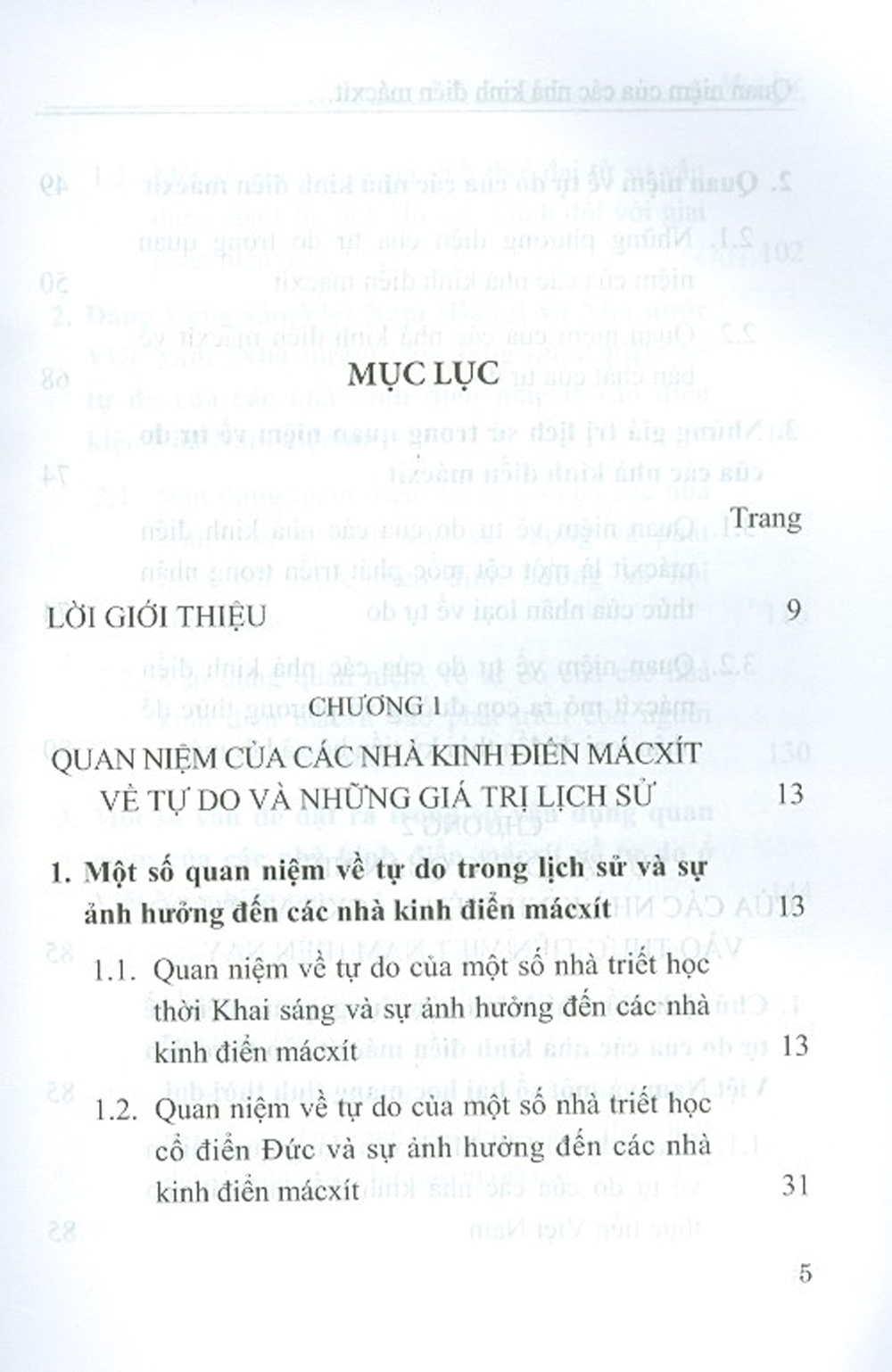 Quan Niệm Của Các Nhà Kinh Điển Mácxít Về Tự Do Và Sự Vận Dụng Ở Việt Nam Hiện Nay