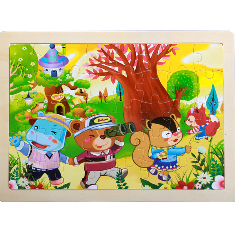 Đồ chơi tranh xếp hình 40 mảnh puzzle cho bé