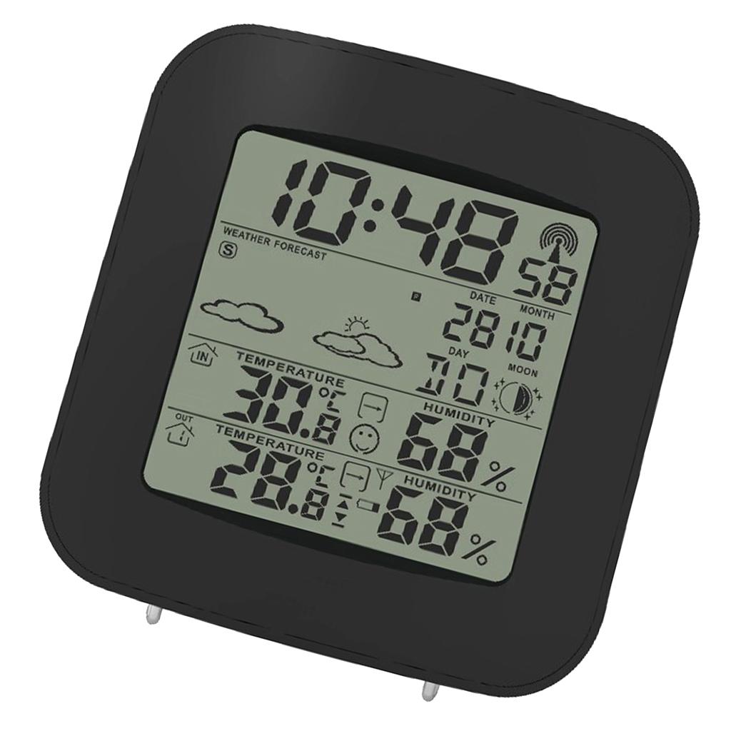 Digital Weather Thermometer Home Indoor Outdoor Wireless Station