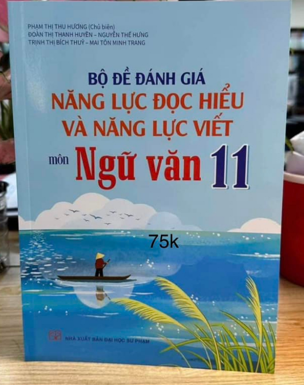 Sách - Combo 2 cuốn Bộ Đề Đánh Giá Năng Lực Đọc hiểu Và Năng Lực Viết + Đọc văn bản ngữ văn 11