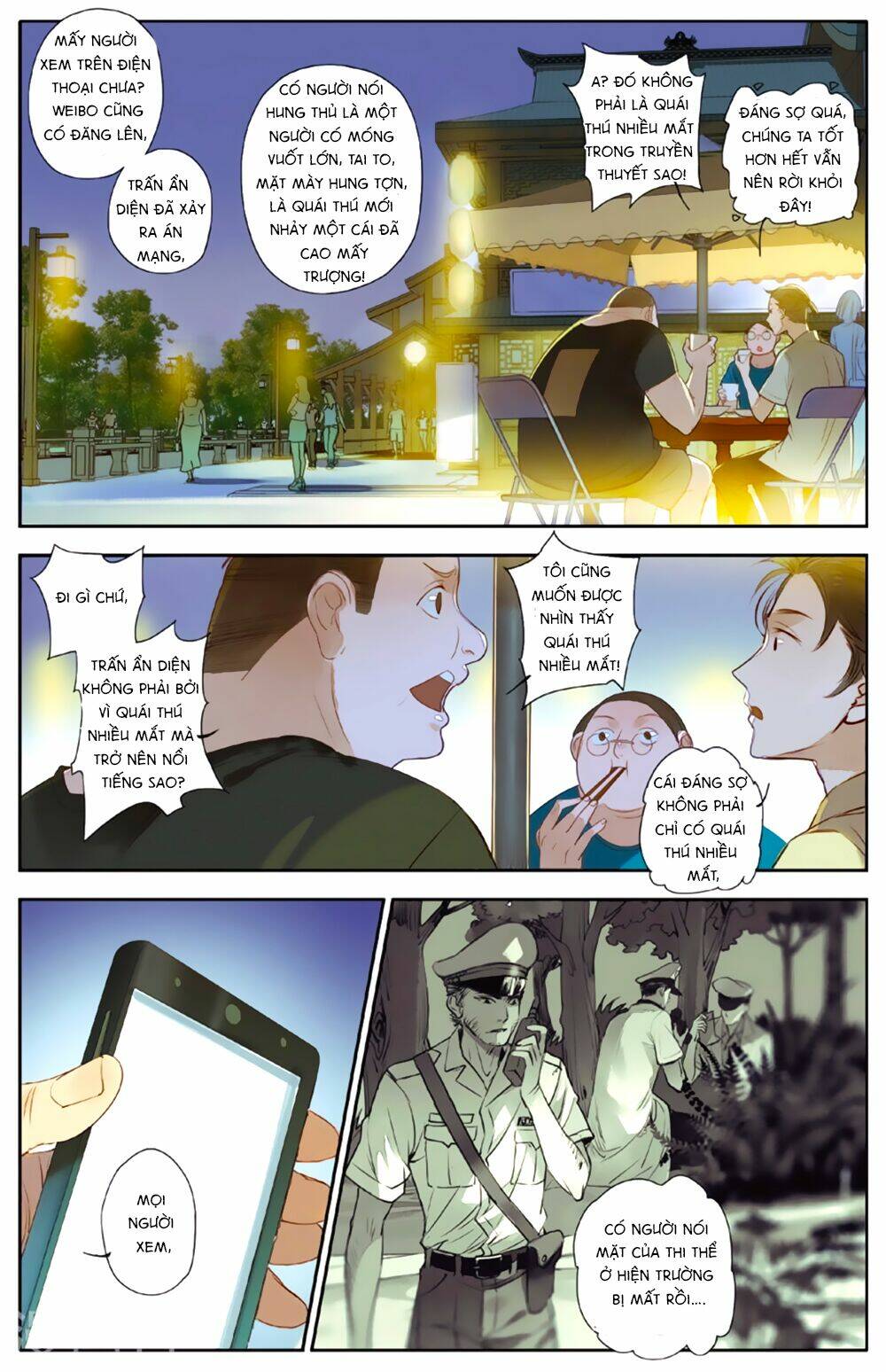 lệnh cấm nghị tộc 2 ẩn diện trấn chapter 7 20