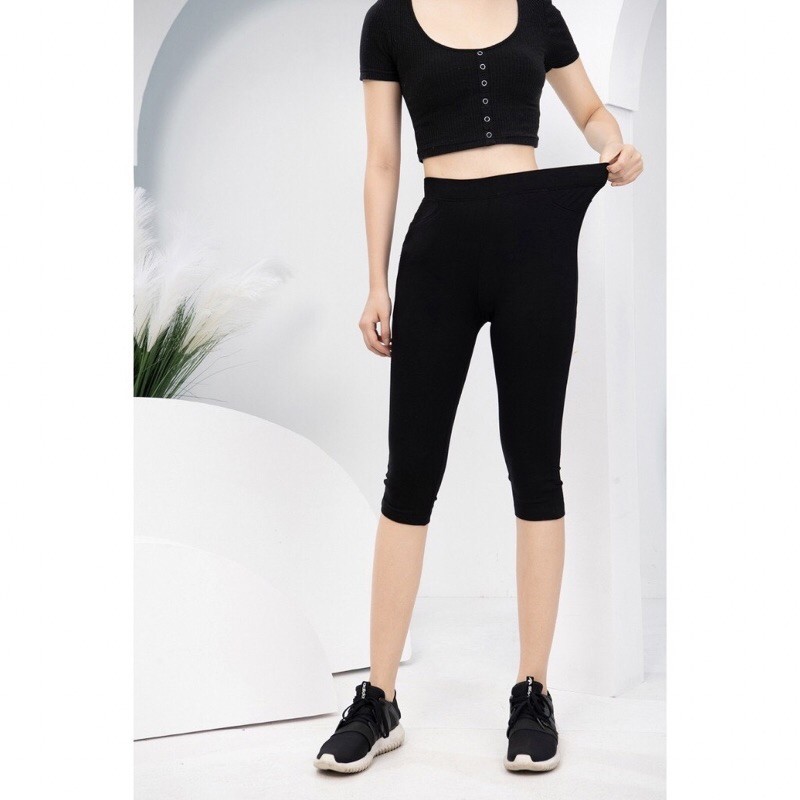 Quần legging Ngố cuộn Hồng thời trang, phong cách siêu xịn