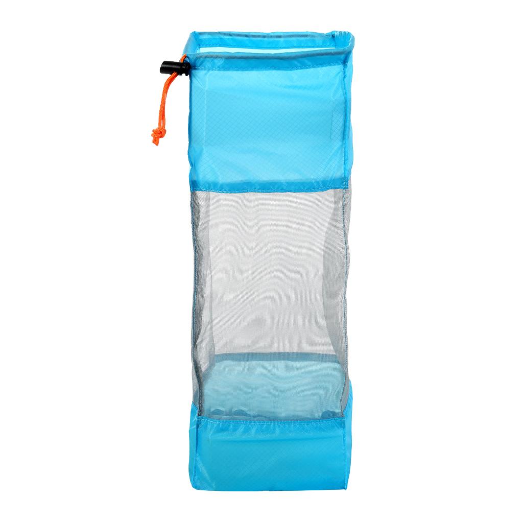 Drawstring Stuff Mesh Sack Storage Bag for Travel Camping Hiking