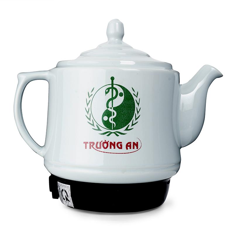 Ấm sắc thuốc Trường An TA68 Ngọc - Hàng chính hãng - Gốm sứ cao cấp - Điện gia dụng - Siêu thuốc - Siêu điện - Ấm sắc thuốc bằng điện - Dụng cụ nấu thuốc -Hàng Việt Nam chất lượng cao