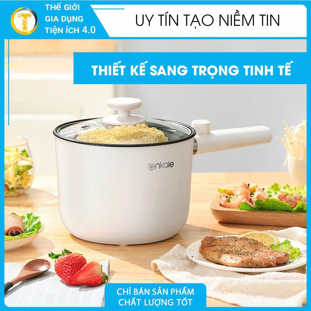 Nồi Lẩu Điện Mini Đa Năng Mới Nhất Có Thể Lẩu, Nướng, Chiên, Xào Thiết Kế Sang Trọng