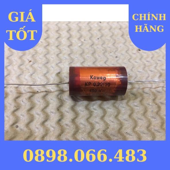 Tụ điện Audio 0.22uf/400VDC Koweg  hàng nhập
