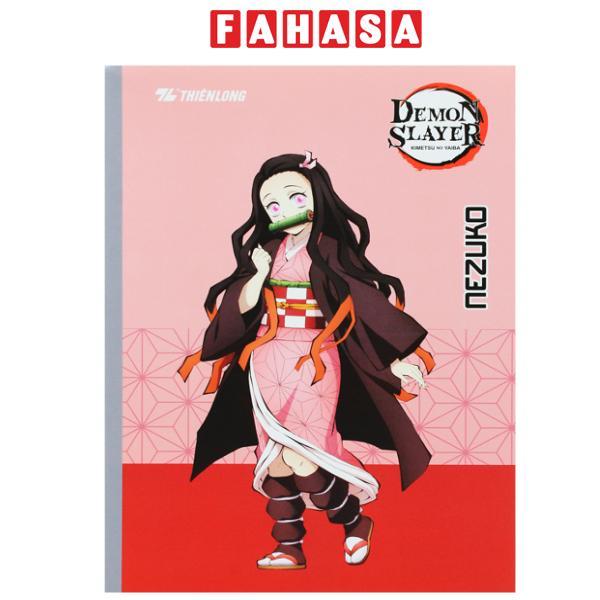 Tập Dán Gáy Demon Slayer - Kẻ Ngang - 120 Trang 70gsm - Thiên Long NB-108/DS - Nezuko