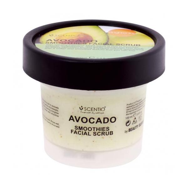 Tẩy tế bào chết da mặt dưỡng ẩm làm sáng min da chiết xuất quả bơ Scentio Avocado 100ml