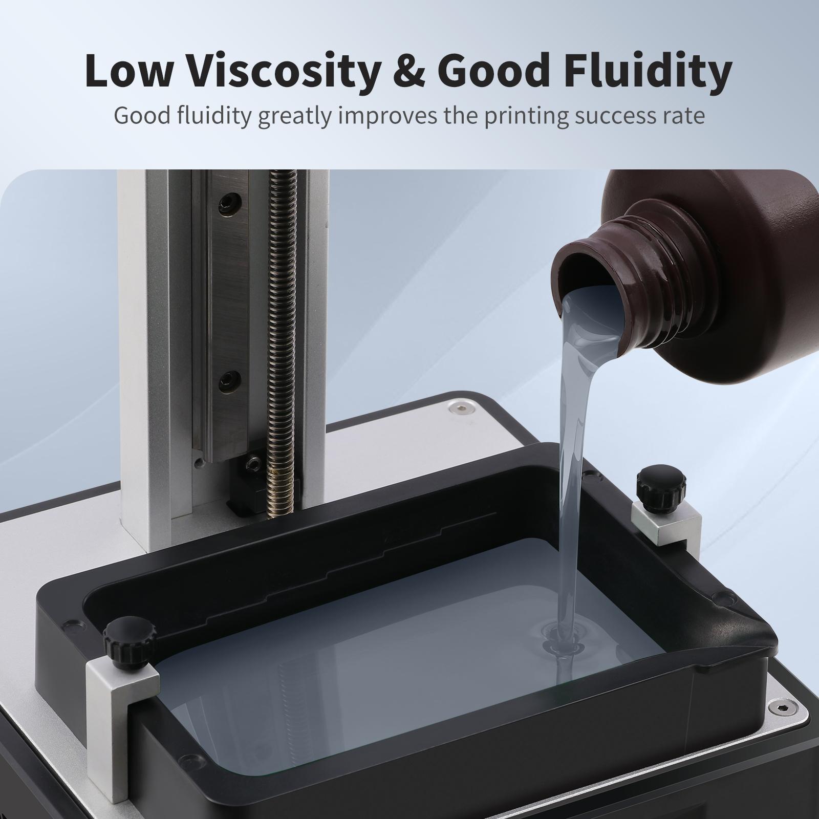 Nhựa rửa nước anycubic cho máy in 3D 405NM nhựa máy in 3D có thể giặt cho máy in LCD DLP 1 kg vật liệu in 3D