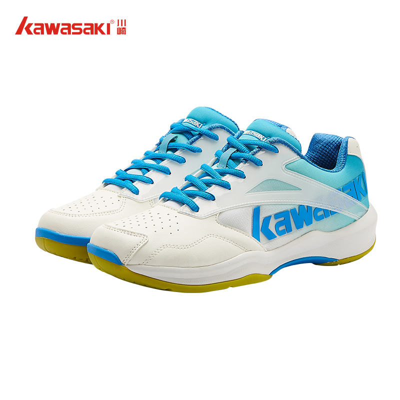 Giày cầu lông kawasaki K171 chính hãng dành cho cả nam và nữ, chuyên nghiệp chống lật cổ chân-tặng túi thể thao mang giày