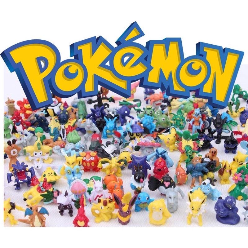Mô Hình Pokemon, Pikachu, Làm Bộ Sưu Tập Nhân Vật Yêu Thích, Decor Trang Trí, Quà Tặng Cho Bé - Thú 2-4cm Ngẫu Nhiên