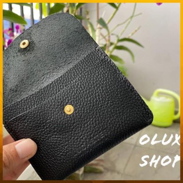 Ví Nam Mini, bóp nam Da Bò Sáp Nhập Khẩu OLUX L31 - Full Box
