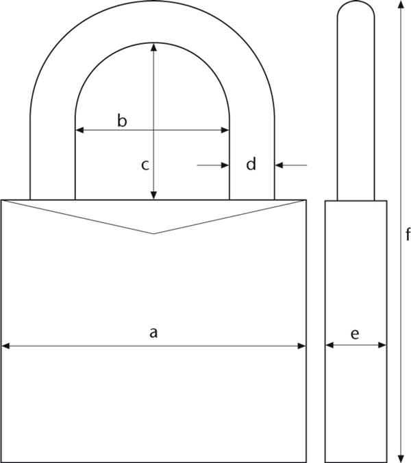 Khóa Đồng 65 Series ABUS (60mm)