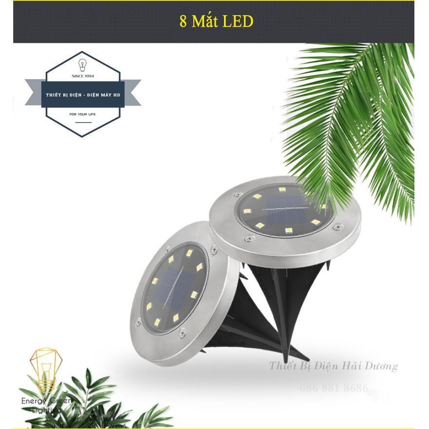 Hình ảnh Đèn LED Cắm Cỏ Sân Vườn Tròn MT-9814 - 8 LED - 20LED Sử Dụng Năng Lượng Mặt Trời - Chống Nước IP65 - EnergyGreenLighting