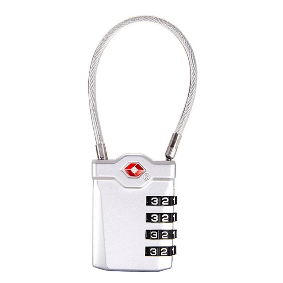 Khóa số dây chống trộm đổi được mật mã 4 số