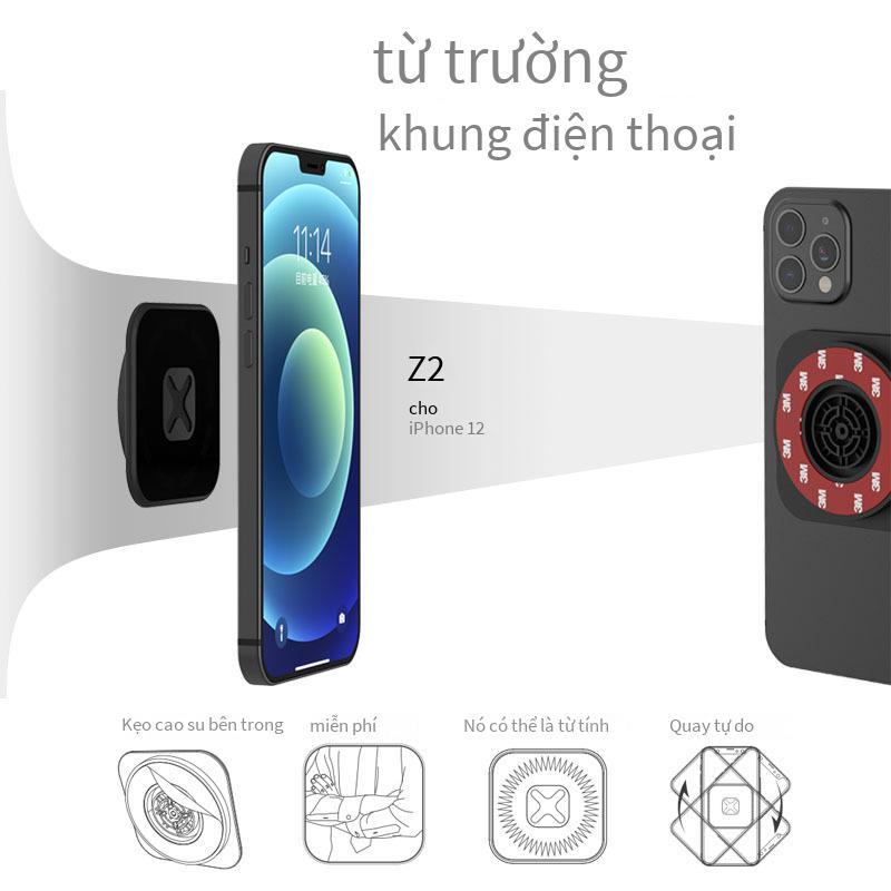 Nhà máy nguồn đặc biệt Z2 đơn giản và thuận tiện có thể xoay nhỏ và tinh tế để bàn bằng kính hút từ tính giá đỡ điện thoại di động