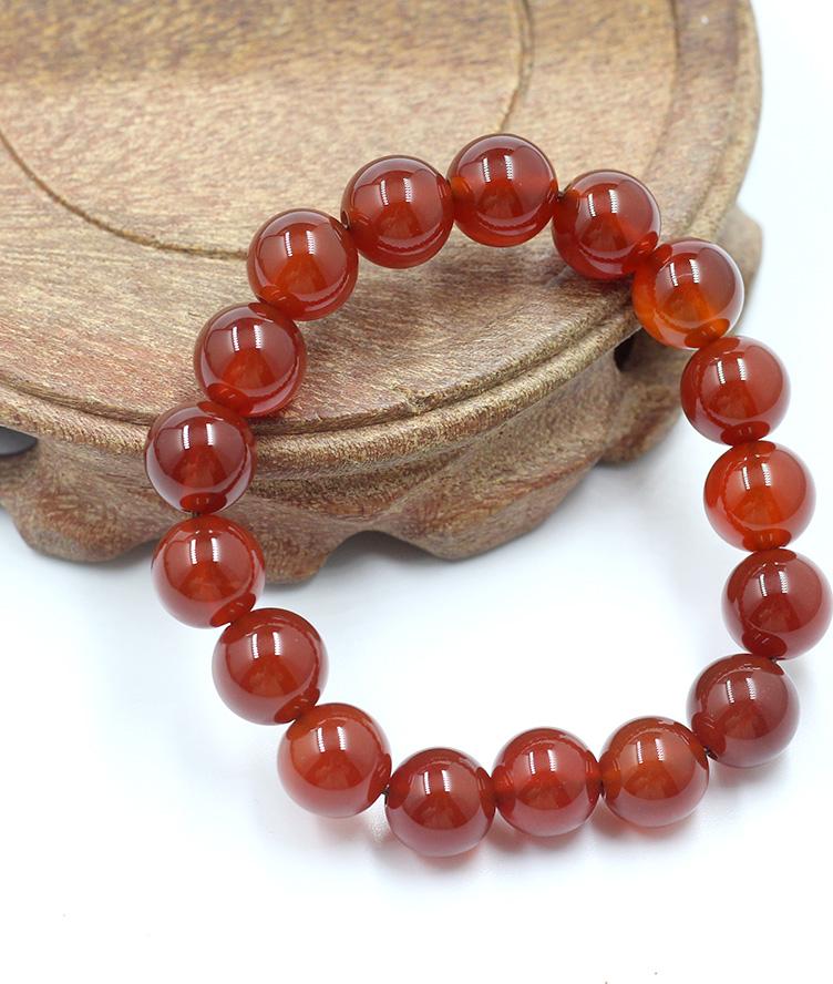 Vòng Tay Mã Não Đỏ 10MM