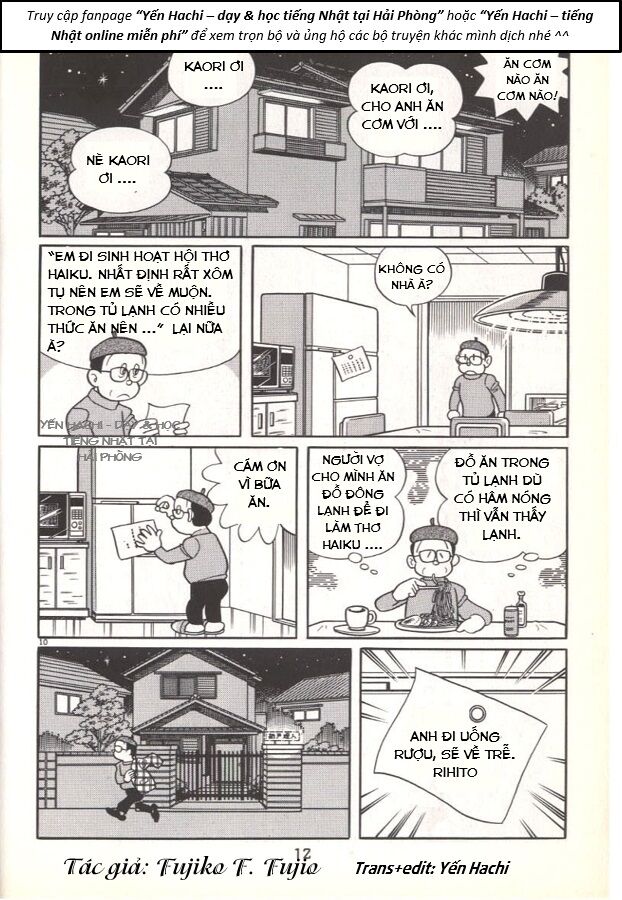tuyển tập truyện ngắn của tác giả doraemon chapter 20 10