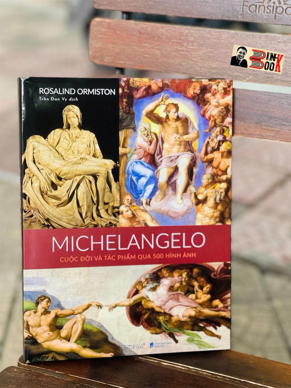 MICHELANGELO Cuộc đời và tác phẩm qua 500 hình ảnh – Bìa cứng in màu toàn bộ - Omega Plus