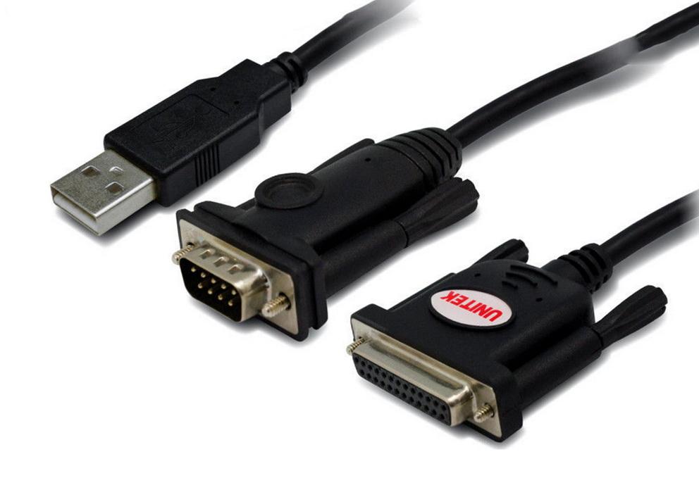 CÁP USB 2.0 -&gt; RS232/COM 9 UNITEK (Y-107) - HÀNG CHÍNH HÃNG