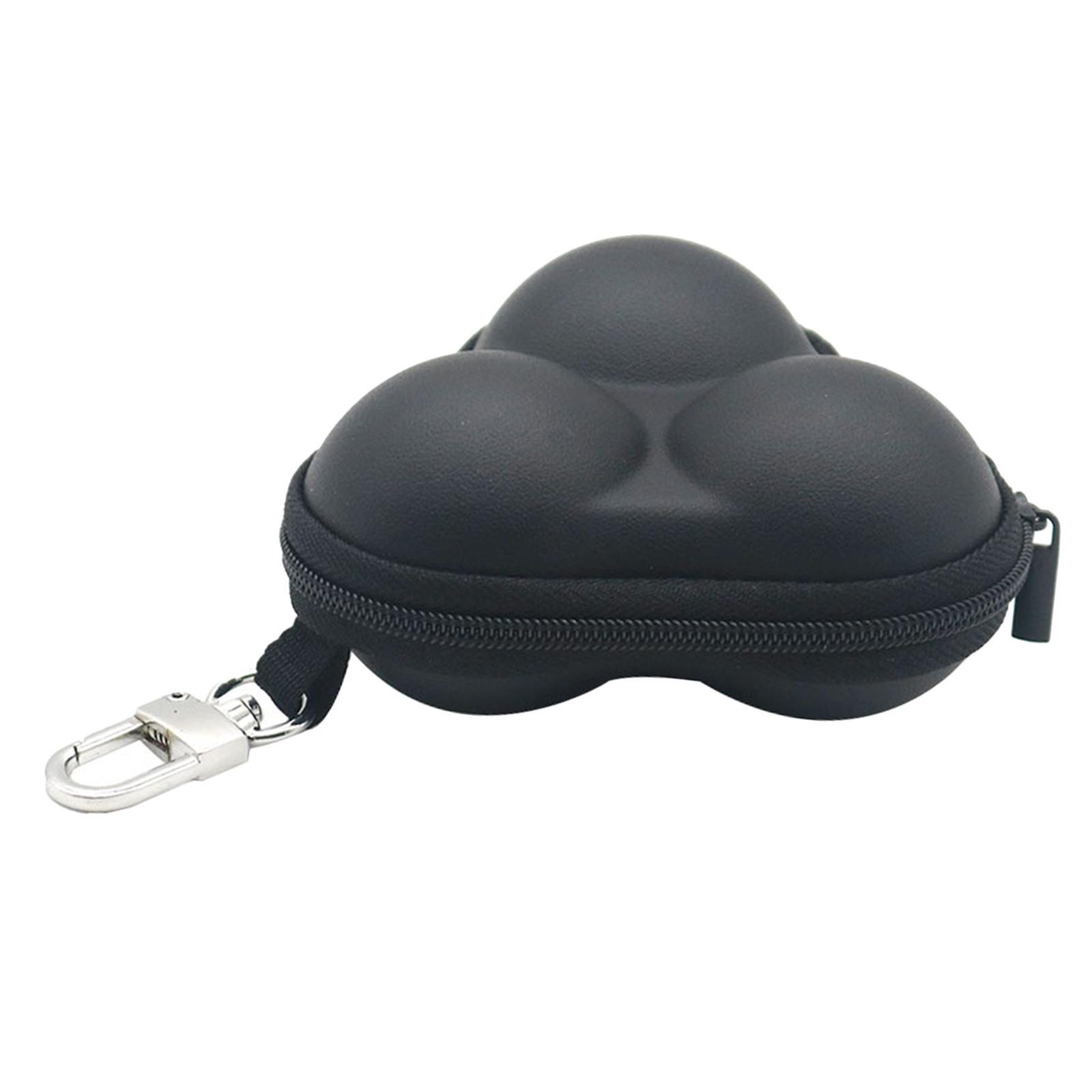 Golf Ball Bag Organizer Storage Durable with Hook Portable Waist Belt Bag for Sports