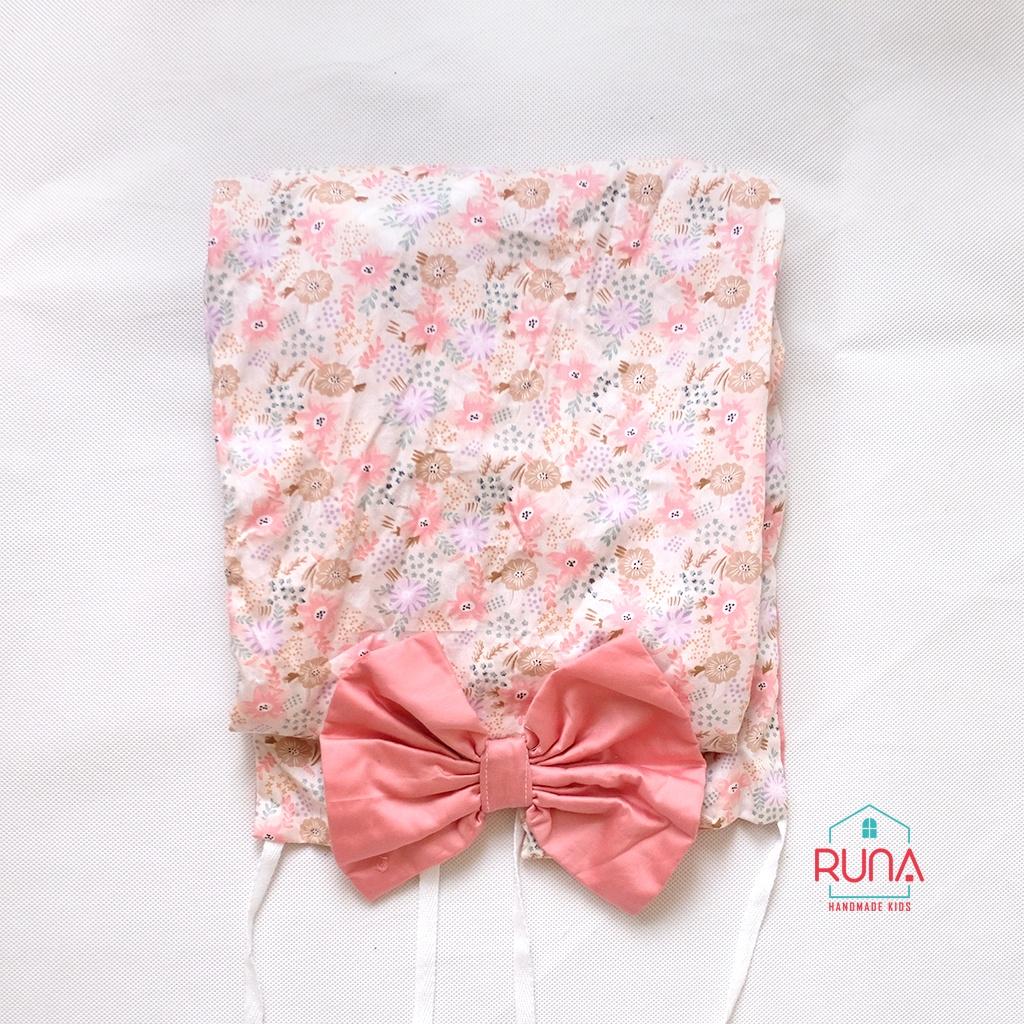 Vỏ nôi ngủ chung giường Runa Kids chất liệu 2 mặt cotton Hàn 100% + Satin cao cấp thoáng mát an toàn cho bé