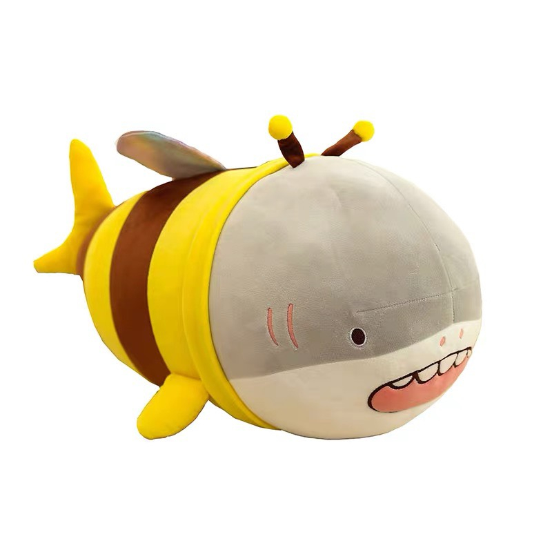 Gấu Bông Cá mập Cosplay Ong - Shark Bee Cao Cấp
