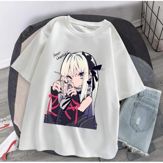 Áo thun nữ Kawaii hoạt hình tay ngắn