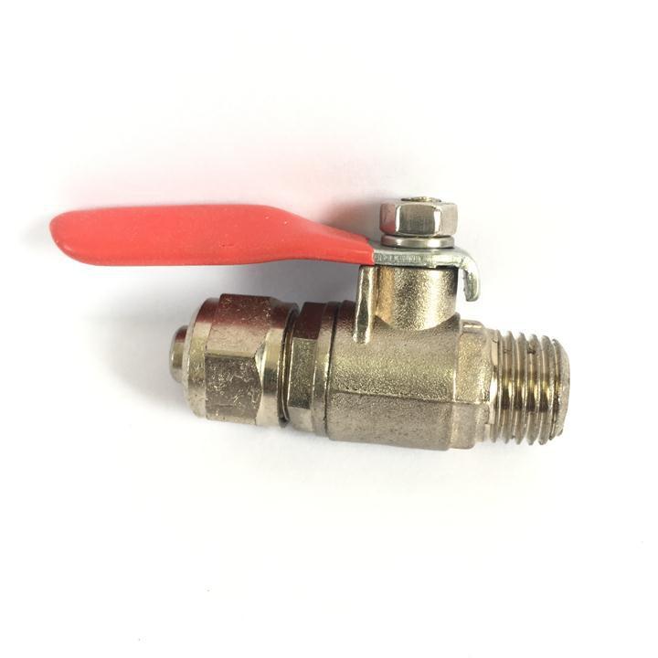 Bộ chia nước đầu vào hệ thống phun sương, ren 21mm, có van khóa.