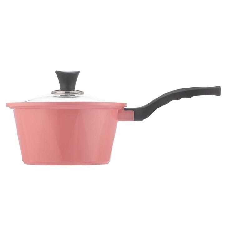 [Dùng Mọi Loại Bếp]Bộ nồi đúc, quánh đúc đáy từ men chống dính ceramic  Greencook GCS05 và GCS02 màu xanh ngọc và màu hồng ( chọn phân loại) gồm quánh size 18cm, nồi 20 và 24cm- hàng chính hãng