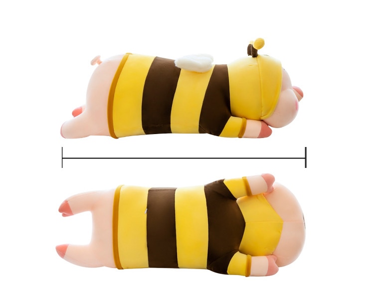 Gấu Bông Lợn Biến Hình Ong Dễ Thương Heo Ong Nhồi Bông Cute Size Lớn, Gấu bông heo Cosplay, Gối ôm hình heo lai ong