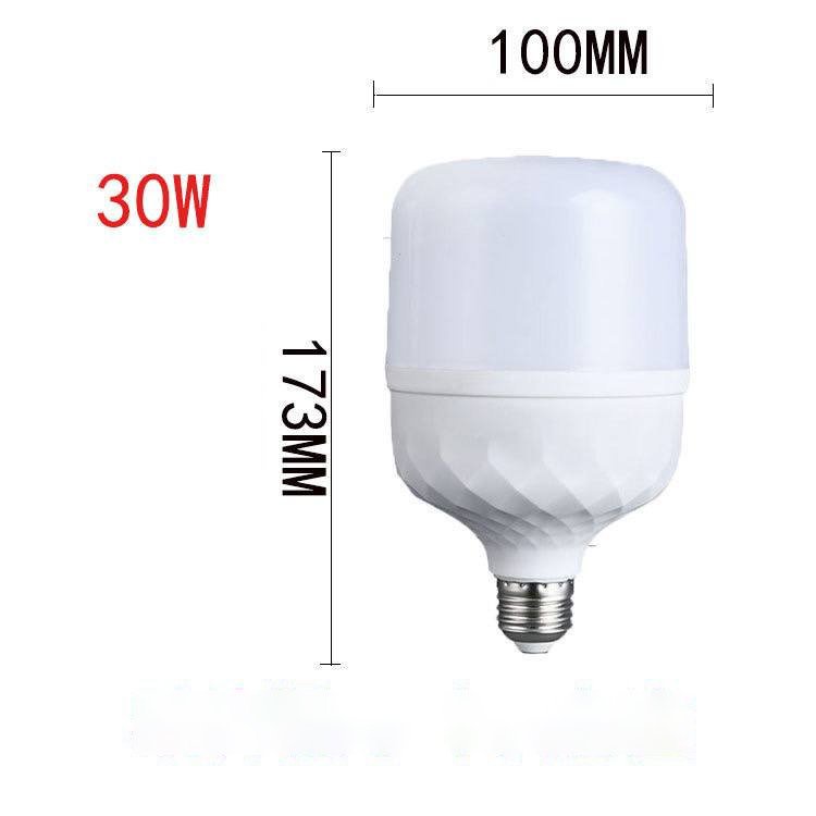 Bóng Đèn Led 30-40W, Bóng Đèn Led Bulb 30-40W Trụ Tròn Cao Cấp, Ánh Sáng Trắng Siêu sáng