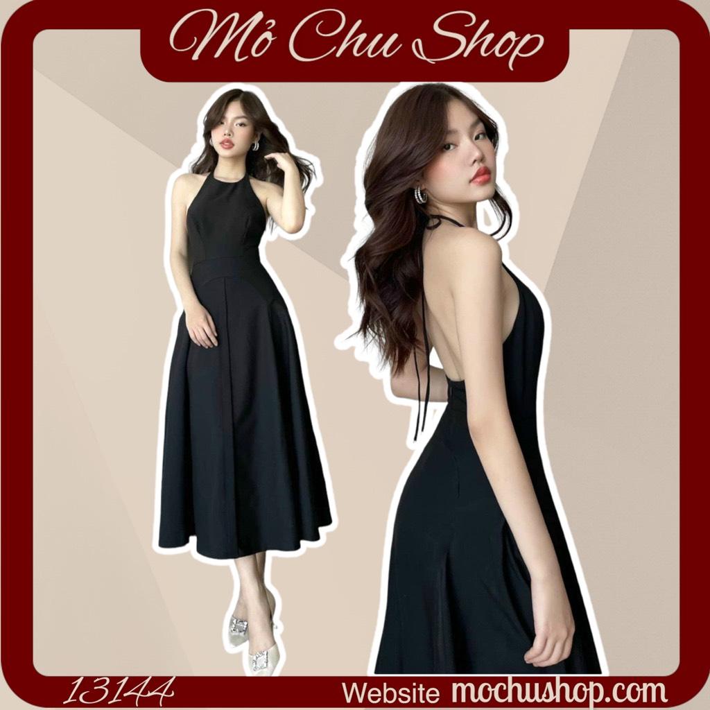 ĐẦM MAXI CỔ YẾM CLAY DRESS 13144