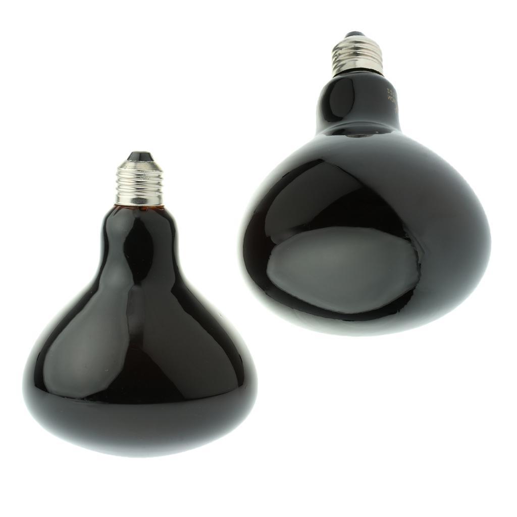 Reptile Moonlight Bulb E27 Screw Fit Night Black Light Heat Snake Gecko 70W