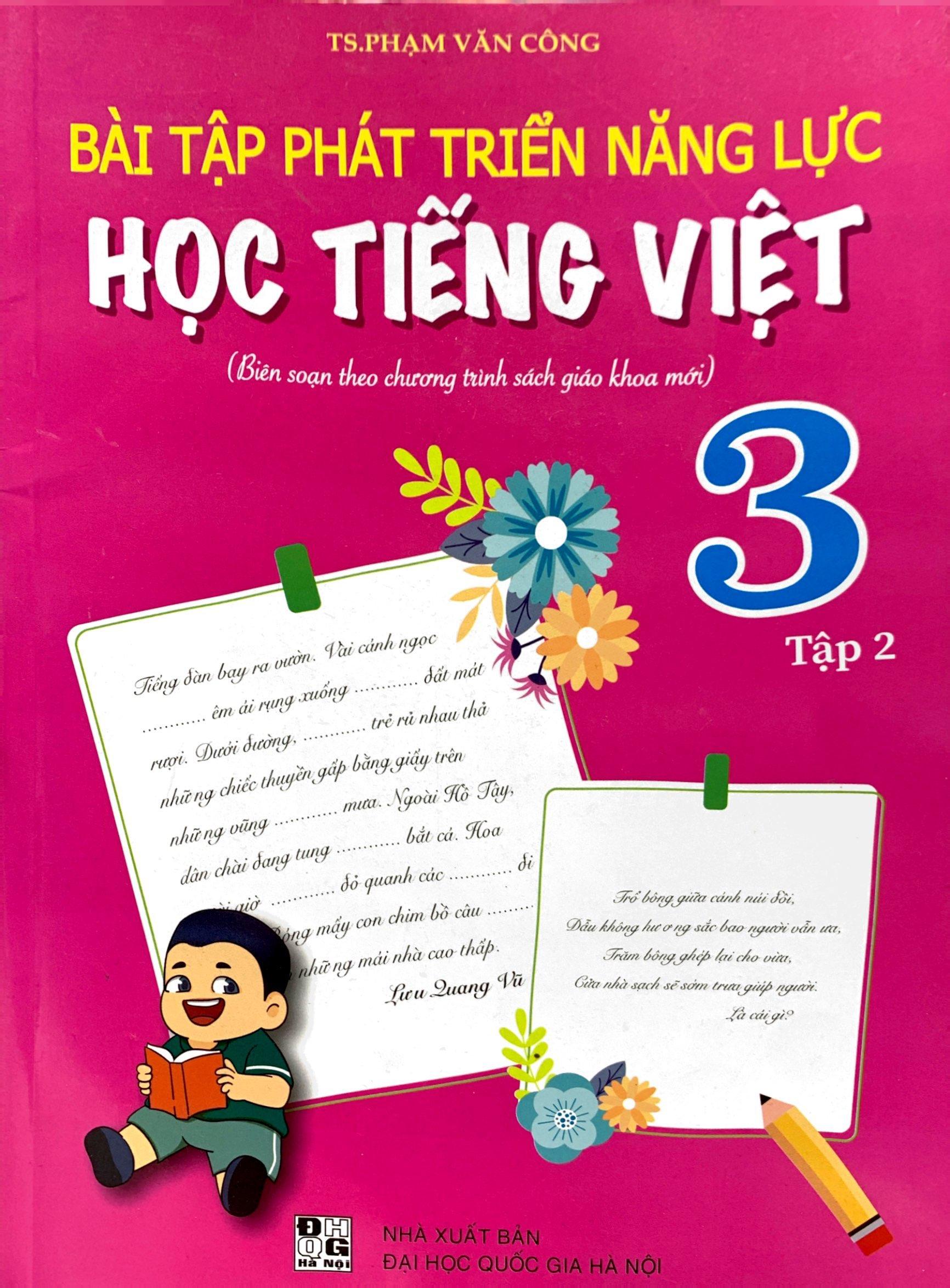 Bài Tập Phát Triển Năng Lực Học Tiếng Việt 3 - Tập 2