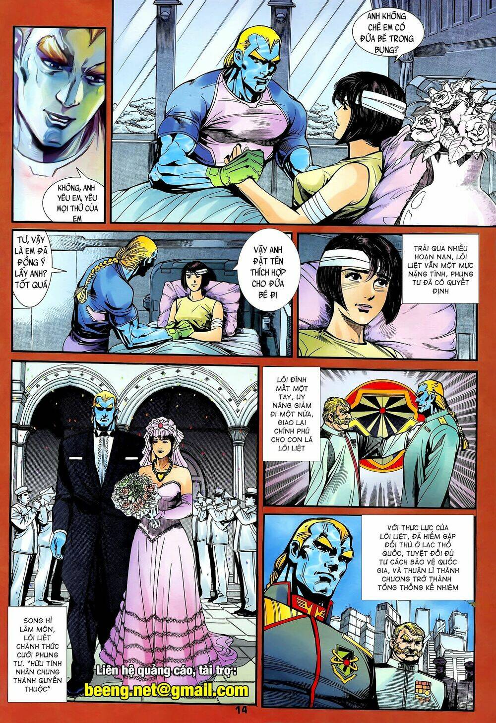 long hổ 5 thế chapter 205 14