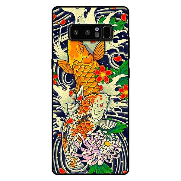 Ốp lưng dành cho Samsung Galaxy Note 8 / Note 9 / Note 10 / Note 10 Plus - Đôi Cá Chép