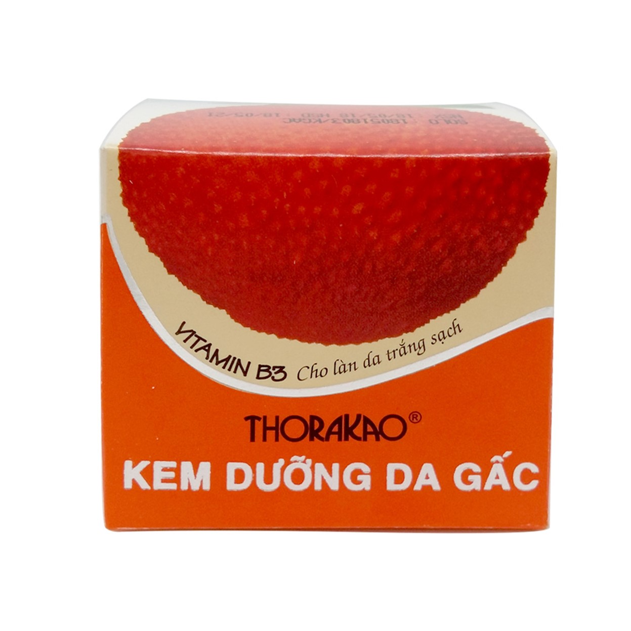 Kem Dưỡng Ẩm, Trắng Da Gấc Thorakao 3g