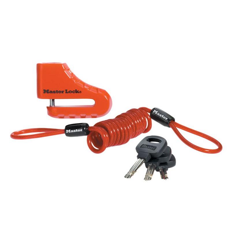 Khóa phanh thắng đĩa xe máy Master Lock 8303 DPS+ - MSOFT