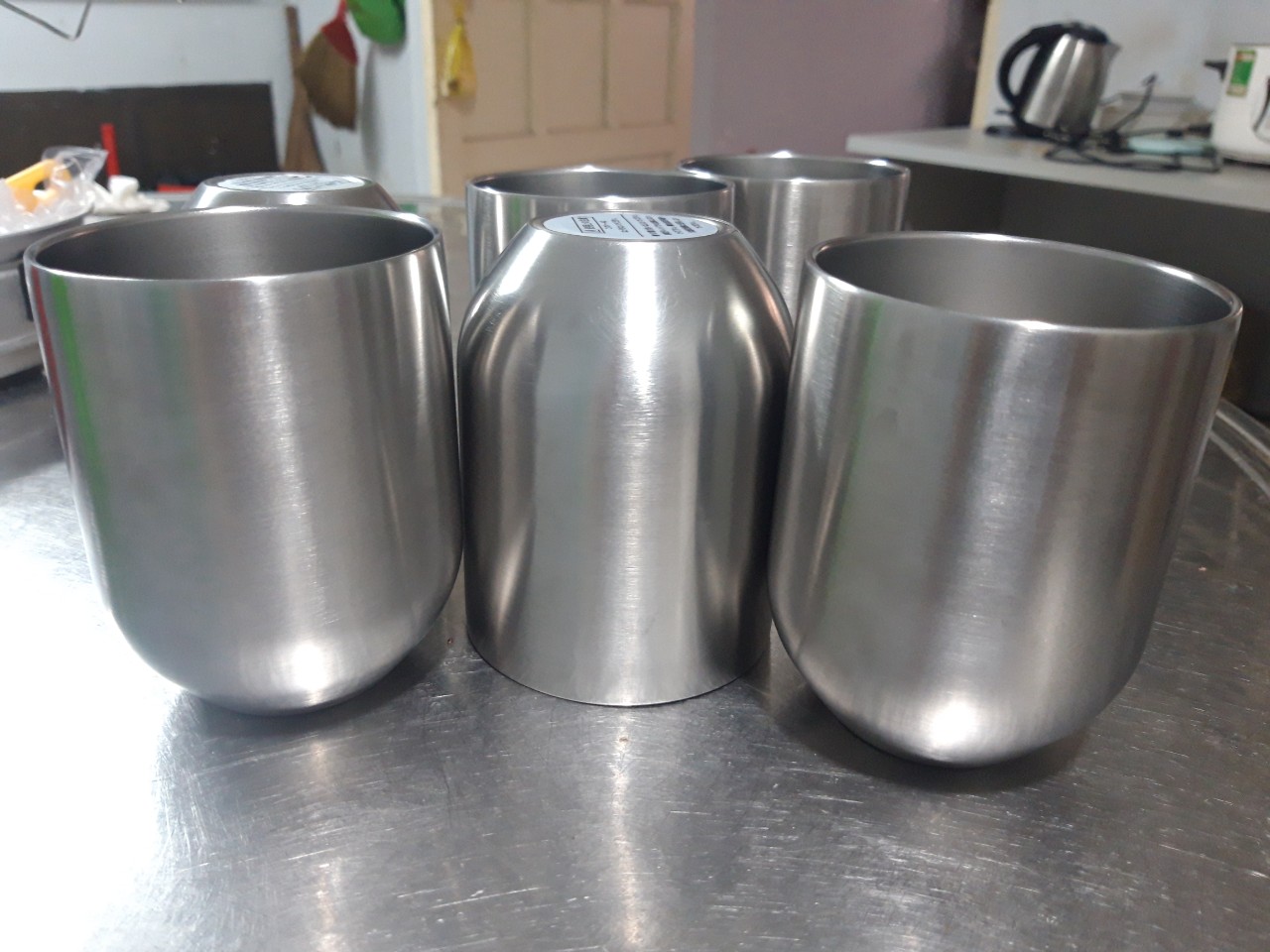 Cốc inox giữ nhiệt - ly nội địa nhật bản - hàng tồn kho siêu thị nhật thanh lý Ly inox giữ nhiệt