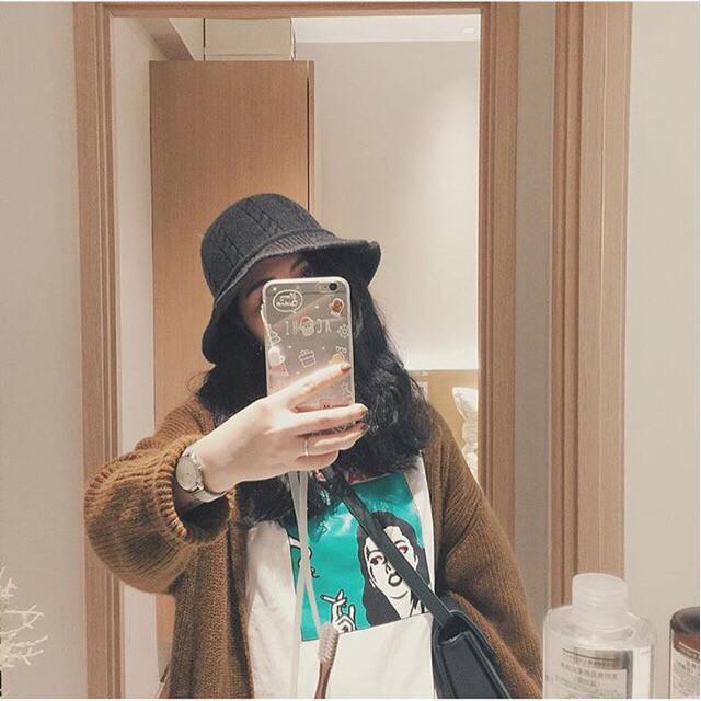 Mũ bucket nam nữ, nón bucket trơn vintage dệt kim unisex cao cấp len lỗ mềm TIỂU THƯ GẤP GỌN DU LỊCH