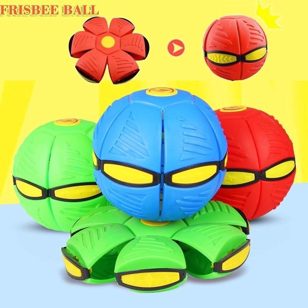 Bóng Ma Thuật Banh Ném Đĩa Bay Ufo Bằng Nhựa Abs Tự Nảy Biến Dạng Có Đèn Led Siêu Sáng Giá Rẻ