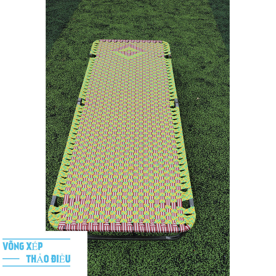 Giường xếp Khung vuông gấp gọn 75cm Sơn tĩnh điện