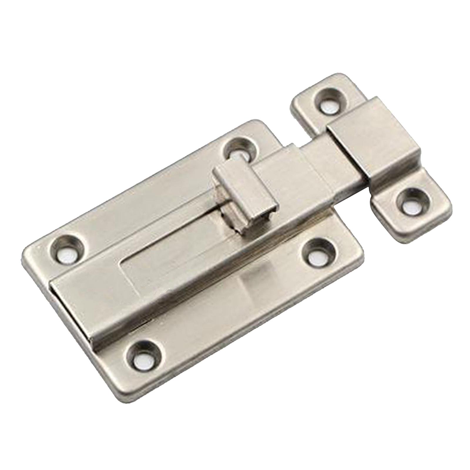 2xHeavy Duty Door Security Slide Latch Lock with Screws 2inch