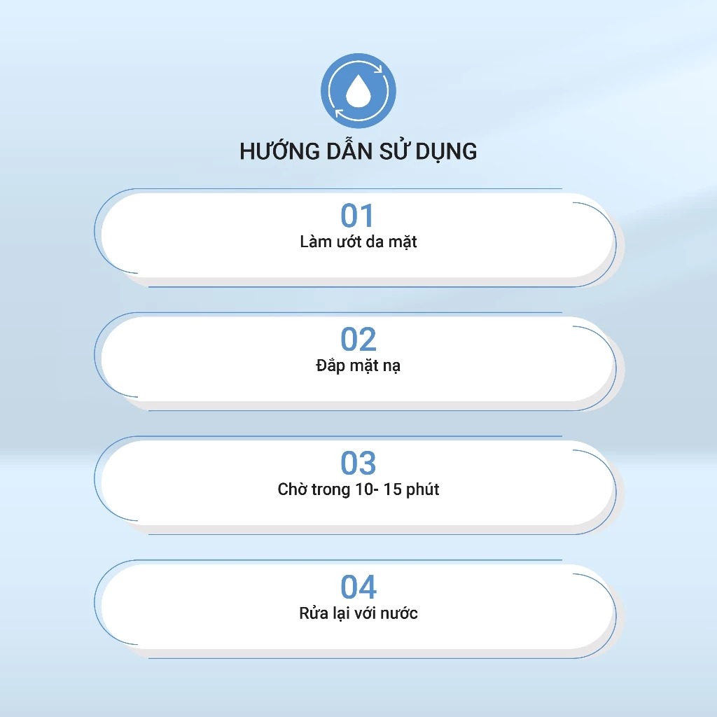 Hộp 10 miếng Mặt Nạ Sinh Học Làm Trắng &amp; Cấp Ẩm Sâu Deep Hydrating &amp; Whitening Bio-Cellulose Mask Emmié by Happy Skin