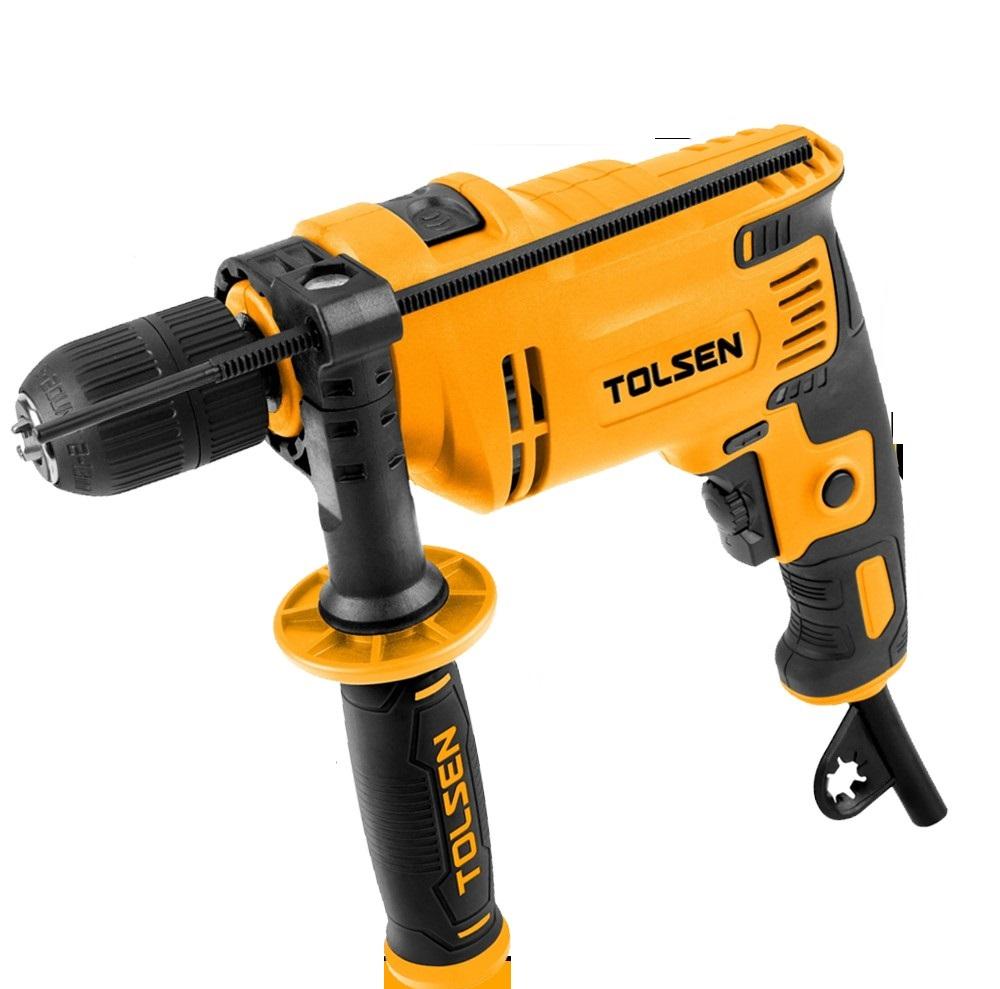 MÁY KHOAN TÁC ĐỘNG 230V, 750W TOLSEN 79505A - HÀNG CHÍNH HÃNG