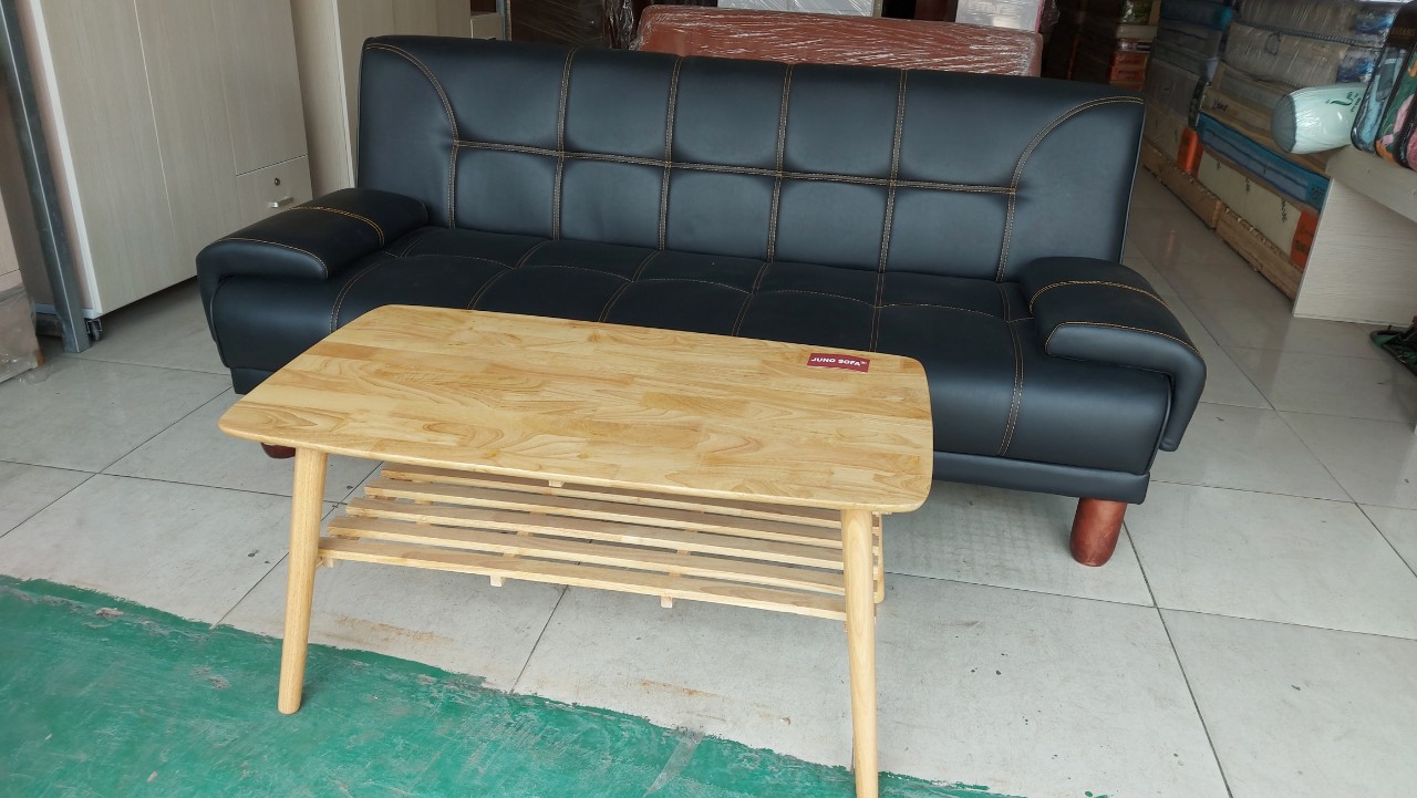 Sofa giường da xuất Nhật Juno Sofa Giường 1m8 x 1m1 x cao 45 cm