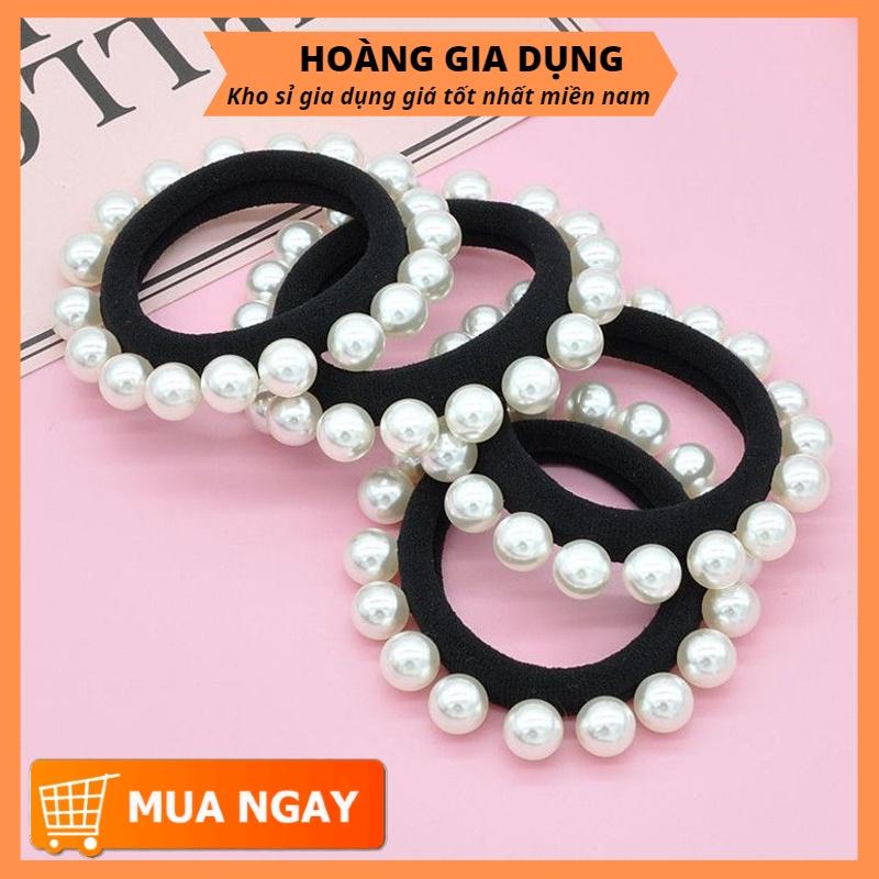 Dây Cột Tóc Ngọc Trai Nhân Tạo Phong Cách Hàn Quốc H154